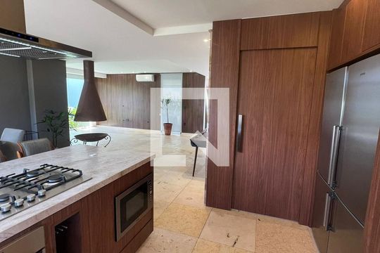 Cozinha de casa de condomínio para alugar com 4 quartos, 270m² em Campeche, Florianópolis