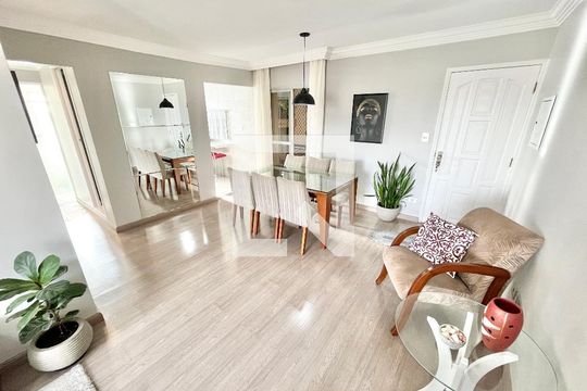 Sala de apartamento à venda com 2 quartos, 63m² em Lauzane Paulista, São Paulo