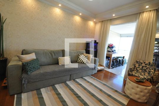 Sala de apartamento à venda com 2 quartos, 73m² em Vila Isolina Mazzei, São Paulo