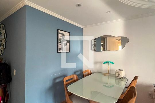 Sala de Jantar de apartamento à venda com 2 quartos, 68m² em Jardim Santa Emilia, São Paulo