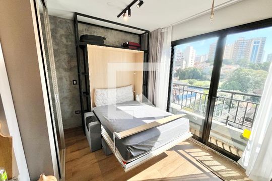 Sala/Quarto/Cozinha de kitnet/studio à venda com 1 quarto, 27m² em Santana, São Paulo