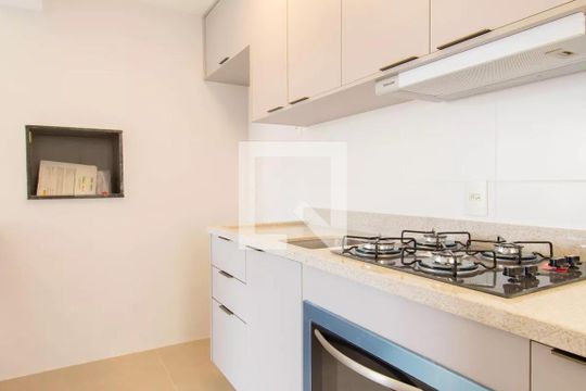 Cozinha de apartamento à venda com 3 quartos, 76m² em Marechal Rondon, Canoas
