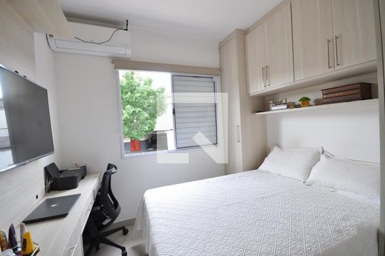 Quarto Suíte de casa de condomínio à venda com 2 quartos, 63m² em Vila Albertina, São Paulo