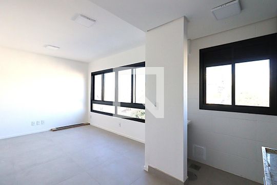 Sala de apartamento para alugar com 2 quartos, 56m² em Petrópolis, Porto Alegre
