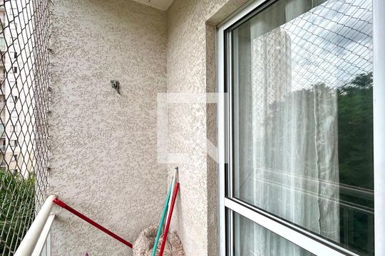 Varanda da Sala de apartamento à venda com 2 quartos, 47m² em Jardim Bela Vista, Guarulhos