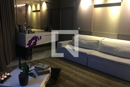 Sala de apartamento para alugar com 3 quartos, 98m² em Buritis, Belo Horizonte