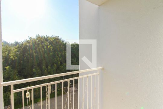 Varanda da Sala de apartamento à venda com 2 quartos, 45m² em Olaria, Canoas