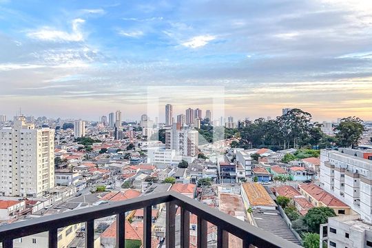Varanda da Sala de apartamento à venda com 3 quartos, 70m² em Vila Santa Isabel, São Paulo