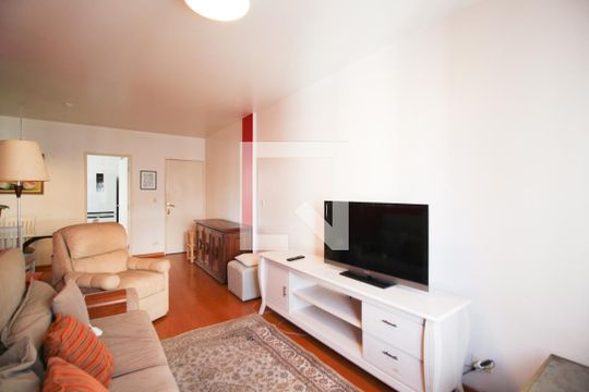 Sala de apartamento para alugar com 2 quartos, 76m² em Vila Olímpia, São Paulo