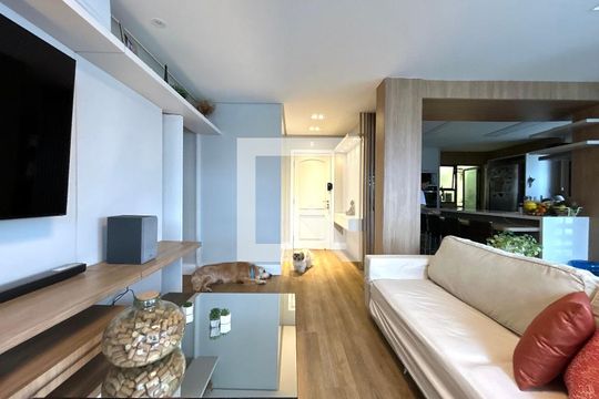 Sala de apartamento para alugar com 4 quartos, 260m² em Agronômica, Florianópolis