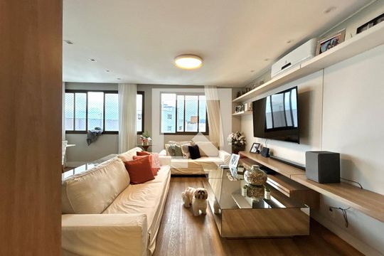 Sala de apartamento para alugar com 4 quartos, 260m² em Agronômica, Florianópolis