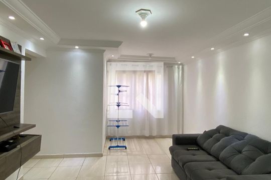 Sala - Cozinha de apartamento à venda com 2 quartos, 55m² em Bandeiras, Osasco