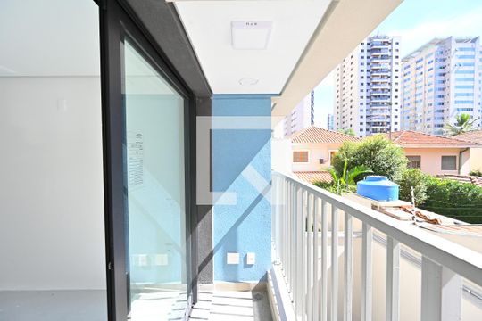 Varanda de kitnet/studio à venda com 1 quarto, 38m² em Vila Clementino, São Paulo