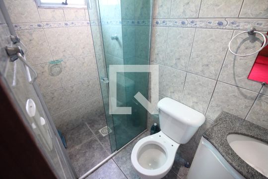 Suite Quarto 1 de apartamento à venda com 3 quartos, 101m² em Bairro da Glória, Contagem