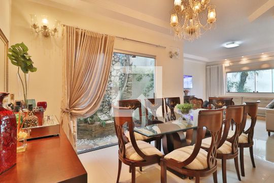 Sala de Jantar de casa para alugar com 3 quartos, 211m² em Cidade Jardim, Uberlândia