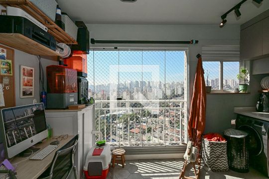 Varanda de apartamento à venda com 2 quartos, 49m² em Jardim Umarizal, São Paulo