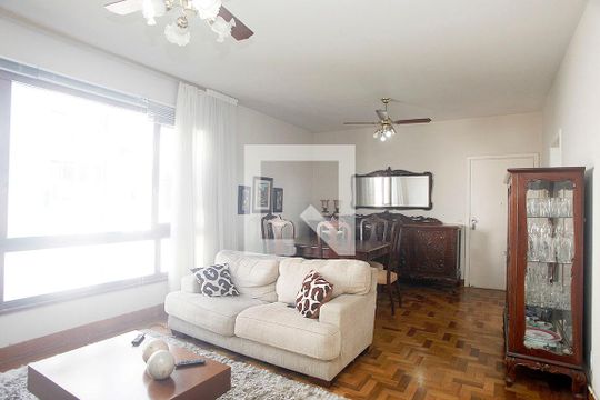 Sala de apartamento à venda com 3 quartos, 100m² em Cidade Baixa, Porto Alegre