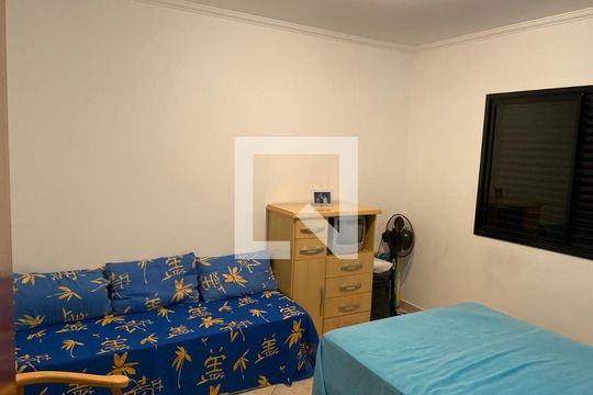 Quarto de apartamento para alugar com 2 quartos, 91m² em Vila Tupi, Praia Grande