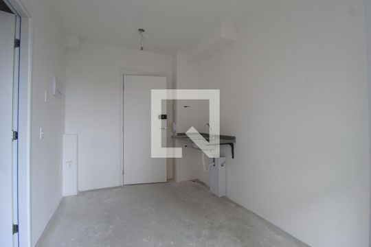 Sala/Cozinha de kitnet/studio à venda com 1 quarto, 24m² em Vila Nova Conceição, São Paulo