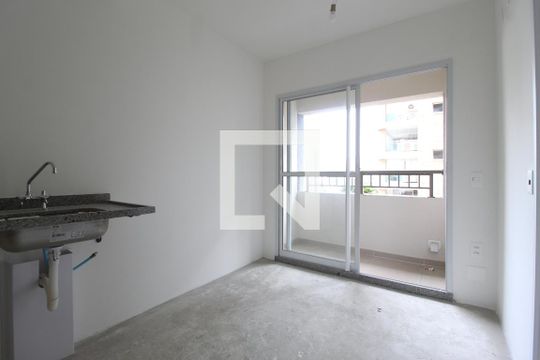Sala/Cozinha de kitnet/studio à venda com 1 quarto, 24m² em Vila Nova Conceição, São Paulo