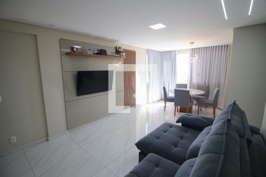 Sala de apartamento à venda com 3 quartos, 180m² em Inconfidentes, Contagem