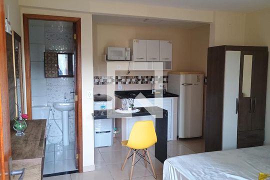 Apartamento para alugar com 1 quarto, 25m² em Chácara Flora, Petrópolis