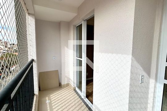 Varanda da Sala de apartamento à venda com 2 quartos, 48m² em Jardim Vila Galvao, Guarulhos