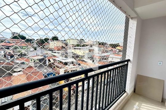 Varanda da Sala de apartamento à venda com 2 quartos, 48m² em Jardim Vila Galvao, Guarulhos