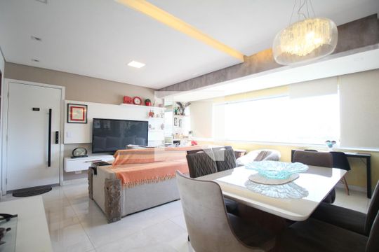 Sala de apartamento à venda com 3 quartos, 131m² em Vila Andrade, São Paulo