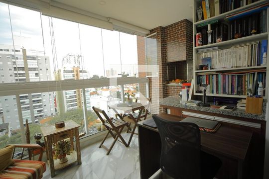 Varanda da Sala de apartamento à venda com 2 quartos, 72m² em Vila Dayse, São Bernardo do Campo