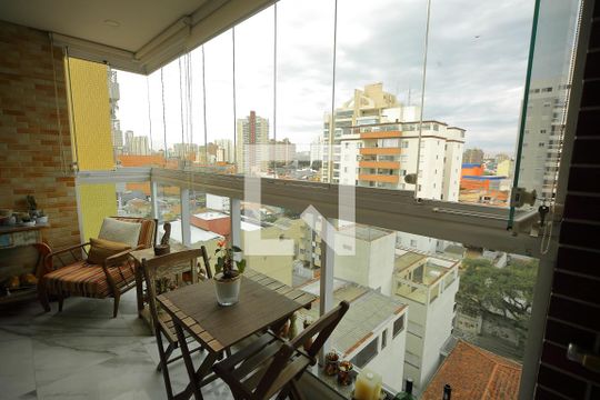 Varanda da Sala de apartamento à venda com 2 quartos, 72m² em Vila Dayse, São Bernardo do Campo