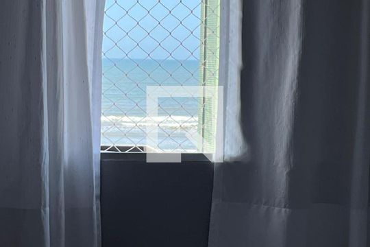 Sala de apartamento para alugar com 3 quartos, 90m² em Jardim Luciana, Praia Grande