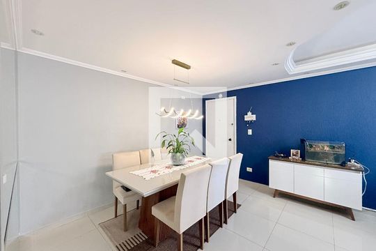 Sala  de apartamento à venda com 2 quartos, 64m² em Jardim Promissao, São Paulo