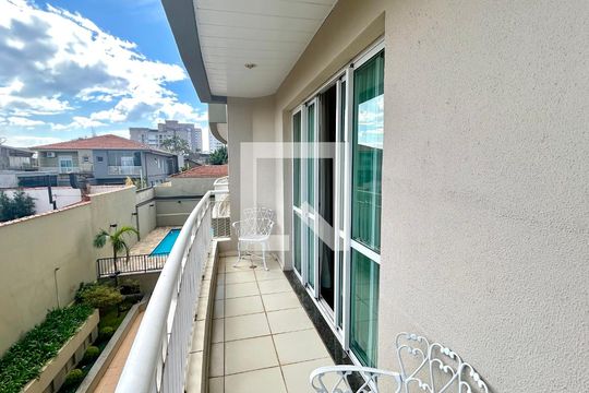 Varanda da Sala de apartamento à venda com 3 quartos, 140m² em Vila Milton, Guarulhos