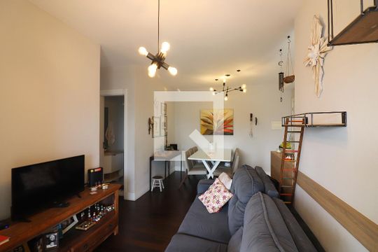 Sala  de apartamento à venda com 3 quartos, 75m² em Jardim Paramount, São Bernardo do Campo