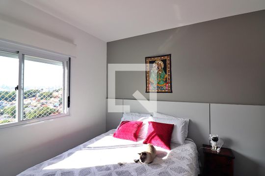 Quarto 1 - Suíte de apartamento à venda com 3 quartos, 75m² em Jardim Paramount, São Bernardo do Campo