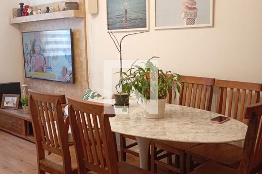 Sala de apartamento à venda com 2 quartos, 84m² em Parque São Jorge, São Paulo