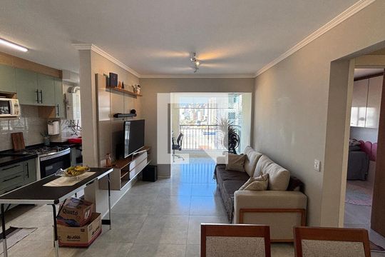 Sala - Sala de Jantar de apartamento à venda com 2 quartos, 68m² em Casa Branca, Santo André