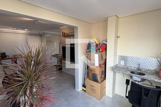 Sala - Sala de Jantar Varanda de apartamento à venda com 2 quartos, 68m² em Casa Branca, Santo André