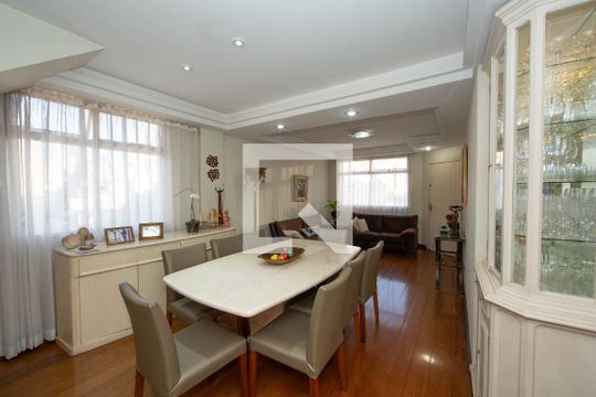 SALA de apartamento à venda com 3 quartos, 203m² em Cruzeiro, Belo Horizonte
