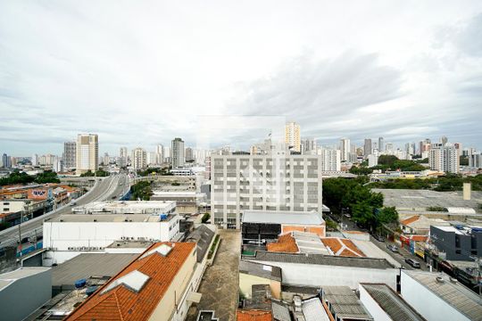 Vista da sala de apartamento para alugar com 2 quartos, 35m² em Tatuapé, São Paulo