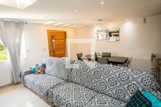 Sala de casa de condomínio à venda com 2 quartos, 66m² em Campo Grande, Rio de Janeiro