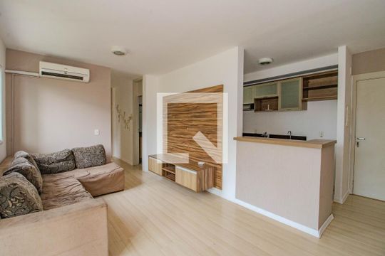 Sala de apartamento à venda com 3 quartos, 67m² em Humaitá, Porto Alegre