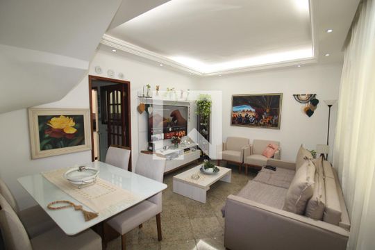 Sala de casa de condomínio à venda com 3 quartos, 115m² em Vila Santos, São Paulo