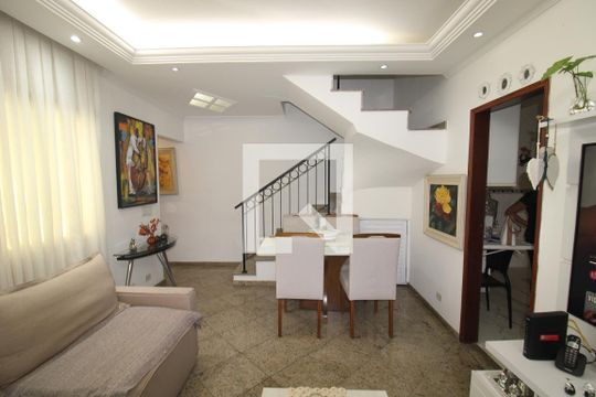 Sala de casa de condomínio à venda com 3 quartos, 115m² em Vila Santos, São Paulo