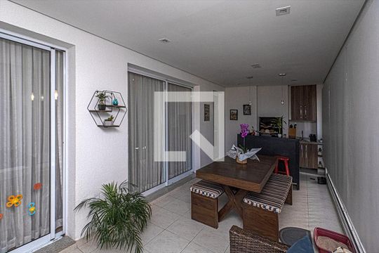 sacada_4 de apartamento à venda com 3 quartos, 113m² em Vila Gumercindo, São Paulo