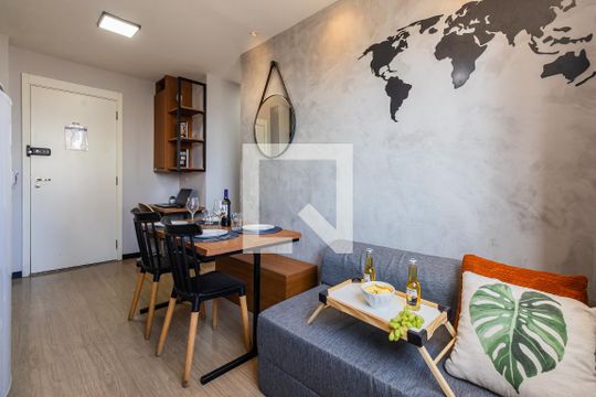 Sala de apartamento para alugar com 2 quartos, 35m² em Brás, São Paulo