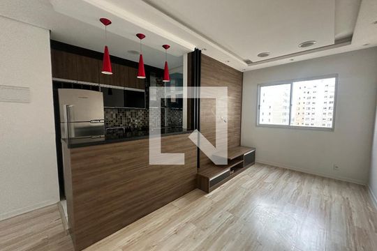 Sala de apartamento para alugar com 2 quartos, 51m² em Centro, Barueri