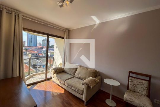 Sala de apartamento para alugar com 2 quartos, 60m² em Vila Santo Estefano, São Paulo