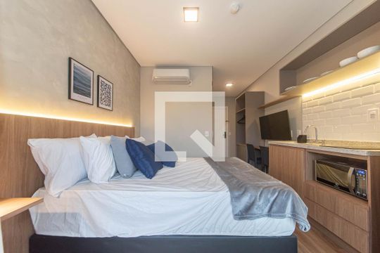 Studio  de kitnet/studio para alugar com 1 quarto, 24m² em Santo Amaro, São Paulo